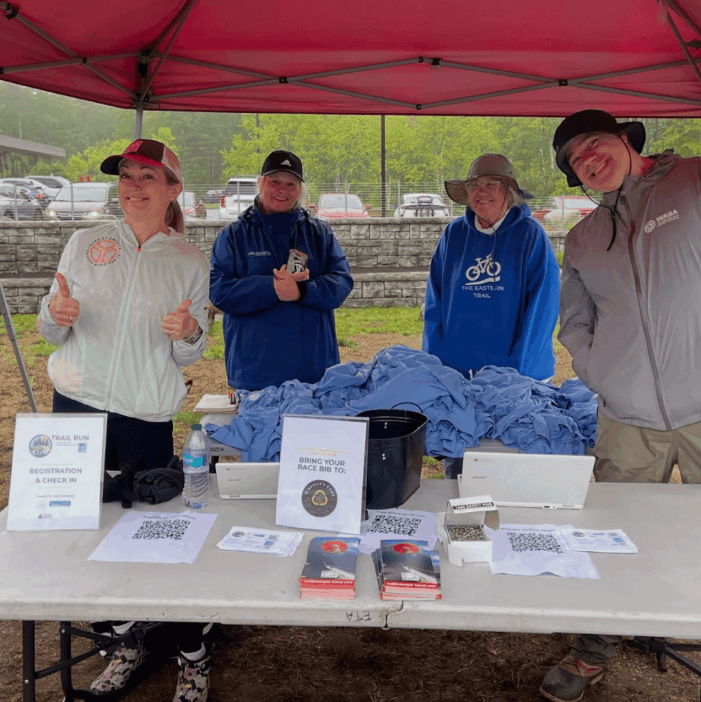 Volunteers at Eastern Trail event